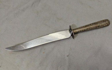 Old Carving Knife Stainless Blade Sterling Silver