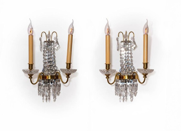PAIR OF 1900 STYLE SCONCES