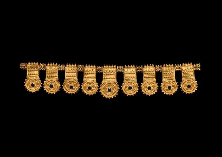 Parthian Gold Necklace Pendant Set