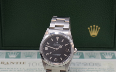 ROLEX gents wristwatch Oyster Perpetual Explorer I reference 14270, self...