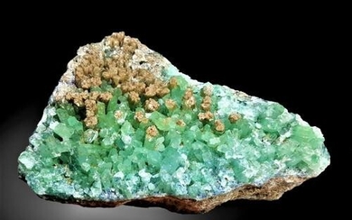 Rare Hemimorphite Crystals Cluster - 2077 Grams