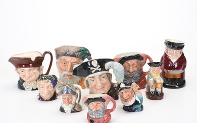 Royal Doulton Toby Collection Features Large Scale "Long John Silver" And More