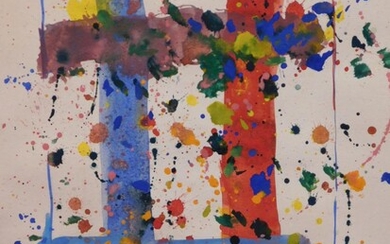 Sam Francis, Attributed: Abstract Composition