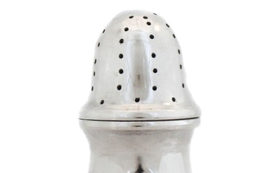 Set of a Four Sterling Salt Shakers