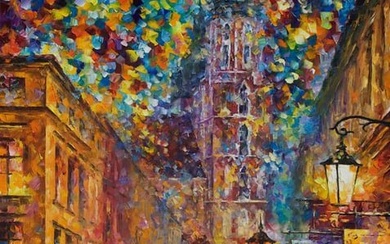 THE NIGHT OF REALITY - Original Oil Painting By Leonid Afremov