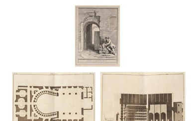 Three 18th Century French Architectural Engravings