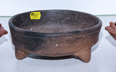 Three Pre-Columbian Earthenware Bowls