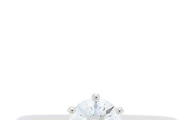 Tiffany Platinum Diamond 1.01ct Solitaire
