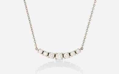 Tiffany & Co., Diamond and platinum necklace