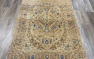 Vintage Persian Tabriz rug-5145