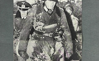 WWII US DROPPED GERMAN SURRENDER LEAFLET NORMANDY