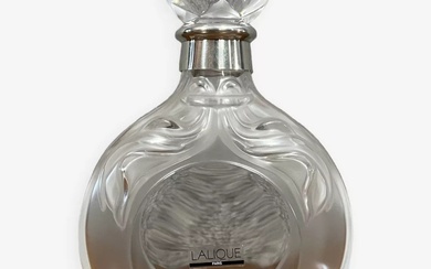 "lalique Carafe En Cristal édition Limitée Pour Le Cognac Château Paulet N° 728"