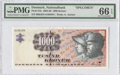 1000 kr 2004 B0, nr. 619836N, Torben Nielsen / Heering,...