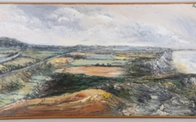 Robert Hill (1932-1990), 'Coastal View (possibly North Devon),...