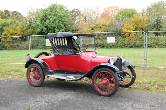 1916 Dodge Model 30-35 'Fast Four' Two-seat Tourer, Registration no. SV 6160 Chassis no. 74525