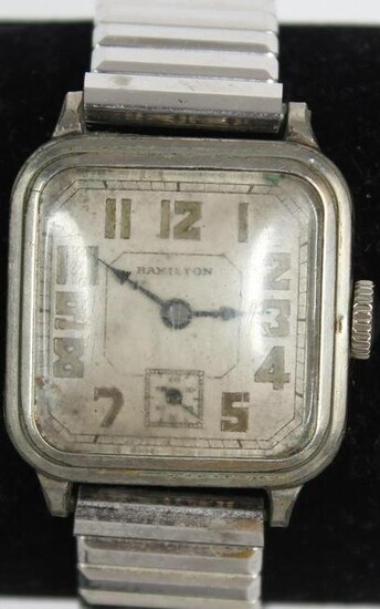 1920's Hamilton Men's Watch, Model 987 17 Jewels