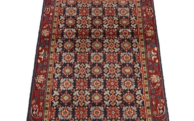 2' x 3'4 Hand-Knotted Persian Tabriz Accent Rug, 1980s