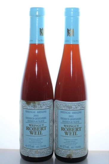 2003 Robert Weil - Riesling Beerenauslese - Kiedricher Gräfenberg - Rheingau Grosse Lage - 2 Half Bottles (0.375L)