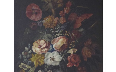 20th century Continental School - Still life with flowers, in 17th century taste