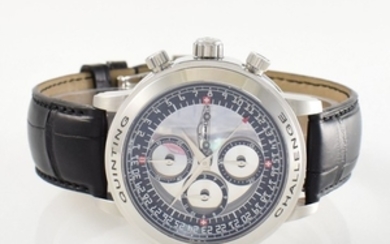 QUINTING rare chronograph with mysterieuse display "Ferrari...
