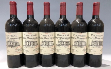6 Bottles Château Haut Marbuzet 2000 - Saint-Estèphe