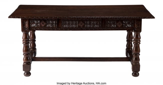 61381: An Italian Renaissance-Style Table, 19th century