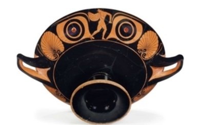 AN ATTIC BILINGUAL EYE-CUP, ATTRIBUTED TO PHEIDIPPOS, CIRCA 520 B.C.