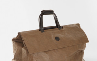 FENDI Travel bag in canvas Double handle Length: 22 1/2...