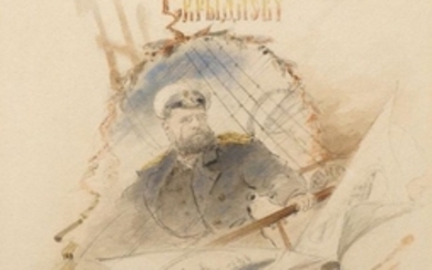 Nicolai Gritsenko, Russian 1856-1900- The Admiral, and...