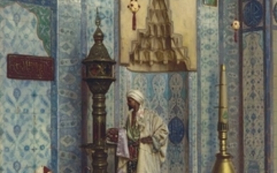 Rudolf Ernst (Austrian, 1854-1932), In the Mosque