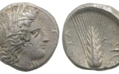 Southern Lucania, Metapontion, c. 325-275 BC. AR Stater (20mm, 7.94g,...