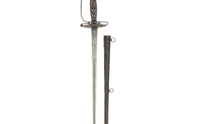 A Cut-Steel Hilted Small-Sword Late 18th Century, Probably English