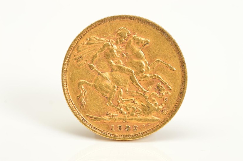 A FULL GOLD SOVEREIGN VICTORIA 1898, Melbourne mint