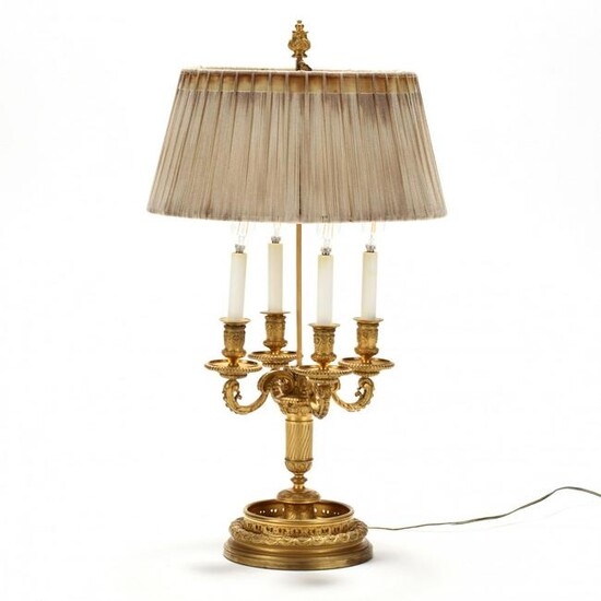 A French Empire Bouillotte Lamp