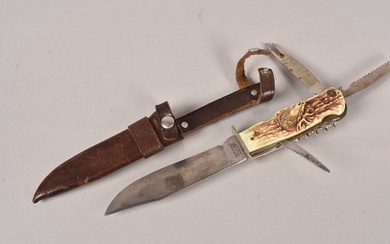 A German Hunting knife by Decora of Solingen