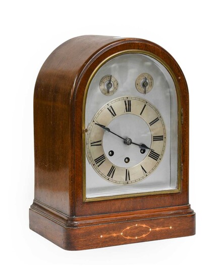A Gustav Becker chiming table clock, early 20th century,...