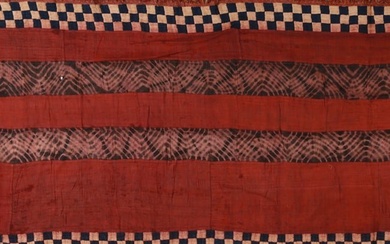 A Kuba Woven Fabric, Overskirt, "mapel"