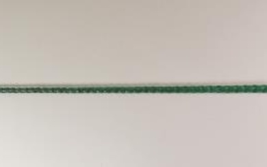 A Novelty English Glass Walking Stick, Mid-19th Century, of...