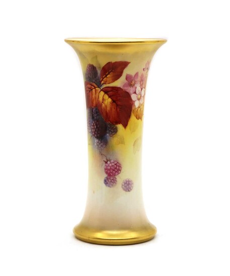 A Royal Worcester porcelain vase