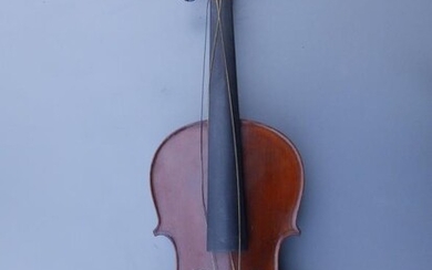 A Stradivarius copy violin by E R Schmidt &...
