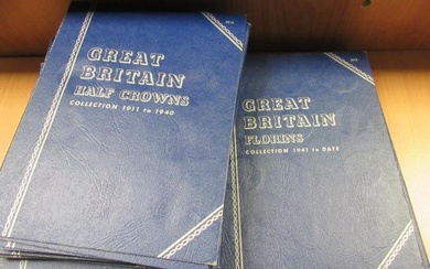 A collection of Whitman Folders with full and part...