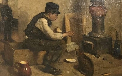 Adriaan De La Rivière (1857-1941) - Simple Life