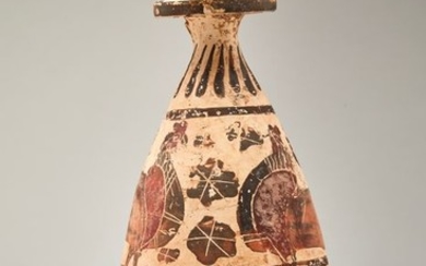Ancient Greek Ceramic CORINTHIAN ALABASTRON WITH TL - (1)