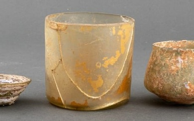 Ancient Roman Glass Vessels, 3