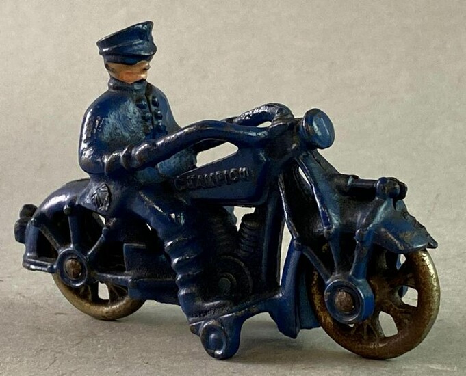 Antique Champion Cast Iron Motorcycle