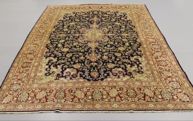 Antique Kerman Wool Rug Iran