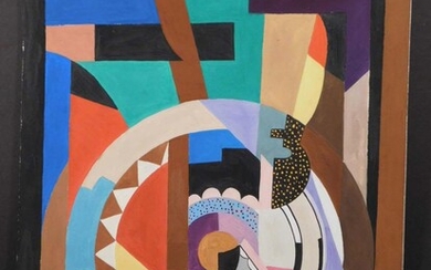 Auguste Herbin Attr.: Abstract Composition