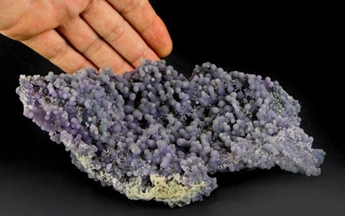 "Batu Manakarra" Grape Agate Botroydal Purple Chalcedony - 192×85×73 mm - 562 g