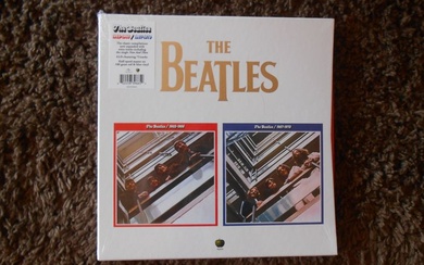 Beatles - Now and then - blue and red Album - 3xLP Album (triple album) - 180 gram, Coloured vinyl - 2023
