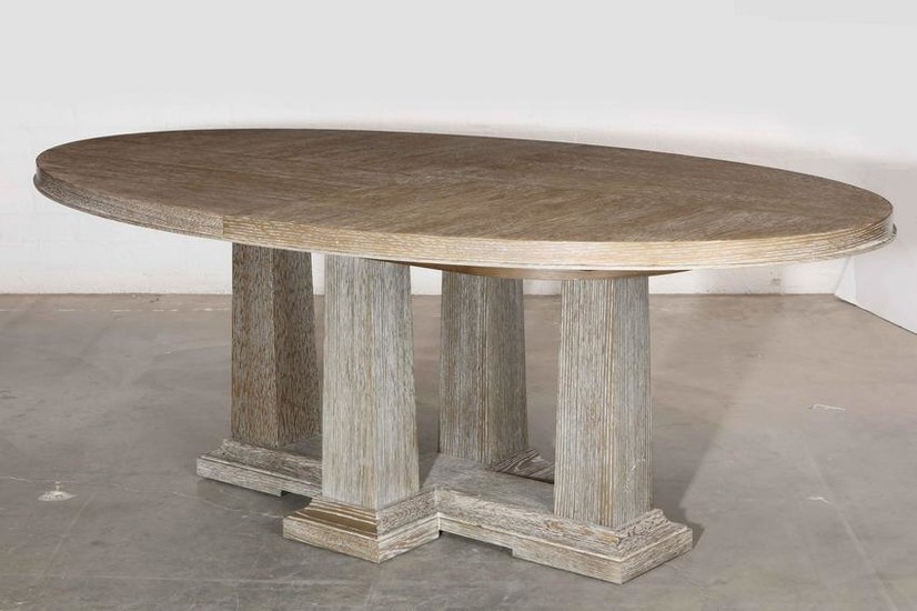Boiler & Company Domicile Pier oval dining table